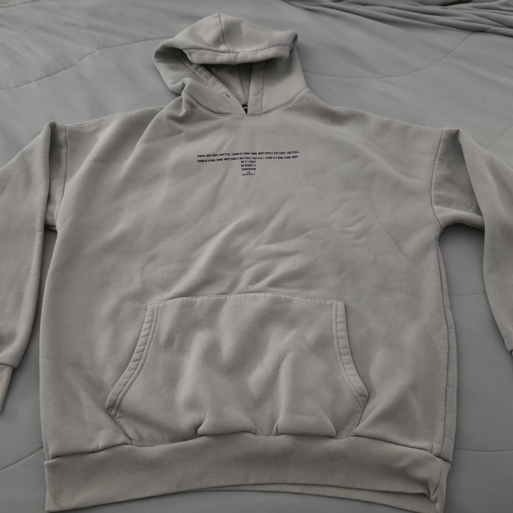 Vintage Grey BREEZY Hoodie